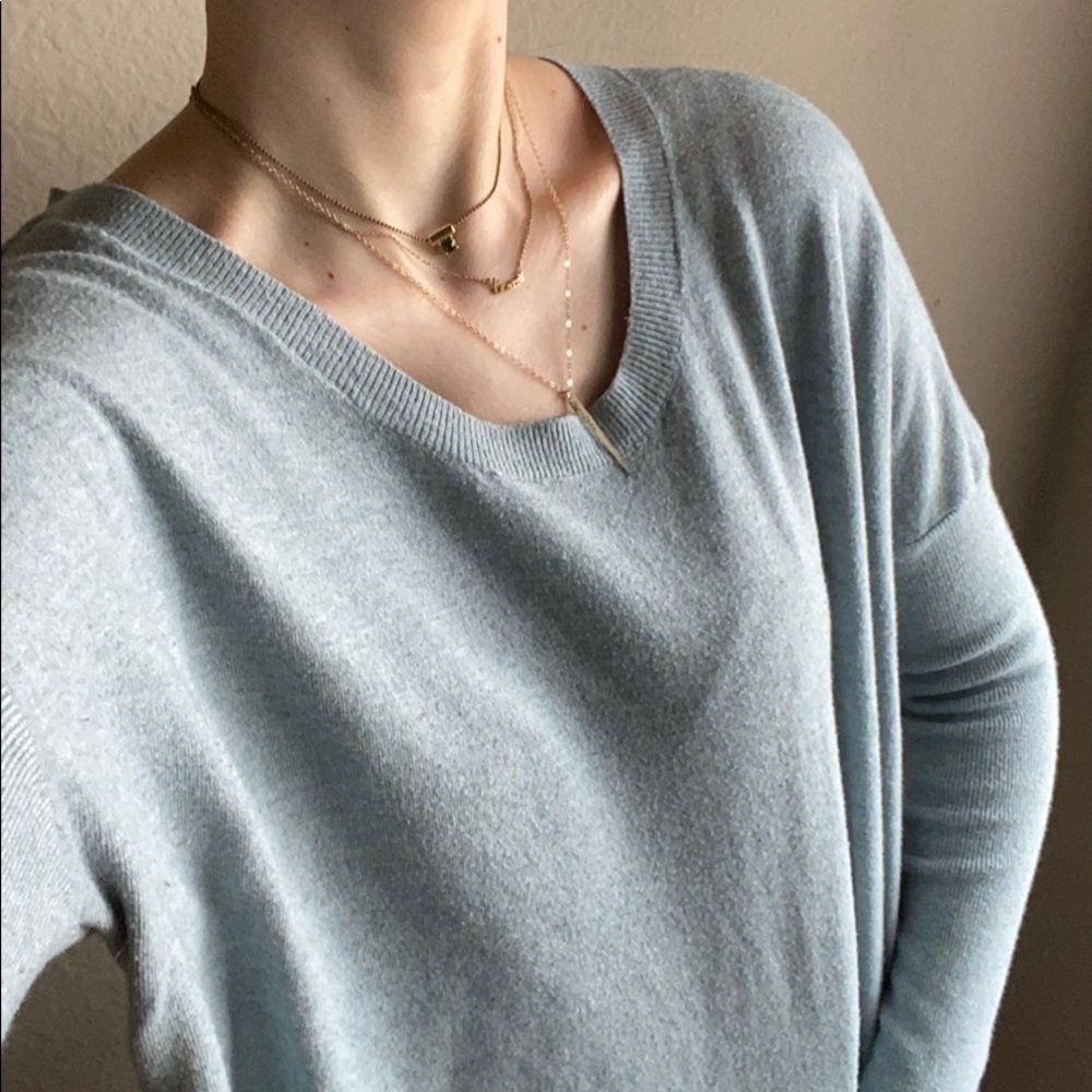 Altar’d State Power Blue M/L Oversized Sweater ❄️